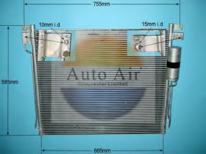 AUTO AIR GLOUCESTER 16-0003 kondensatorius, oro kondicionierius 
 Oro kondicionavimas -> Kondensatorius
92100EA01A, 92100EB00A, 92100EB410
