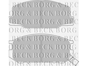 BORG & BECK BBP1345 stabdžių trinkelių rinkinys, diskinis stabdys 
 Techninės priežiūros dalys -> Papildomas remontas
0446514380, 04465YZZAK, 0449114160