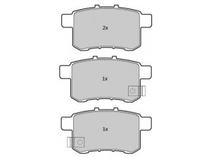 FREMAX FBP-1824 stabdžių trinkelių rinkinys, diskinis stabdys
43022-TA0-A00, 43022-TA0-A40, 43022-TA0-A70