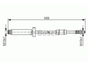 BOSCH 1 987 476 462 stabdžių žarnelė 
 Stabdžių sistema -> Stabdžių žarnelės
4806 36, ZF 07 567 861, 4567861