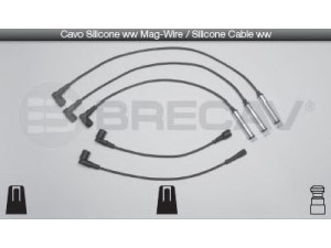 BRECAV 09.514 uždegimo laido komplektas 
 Kibirkšties / kaitinamasis uždegimas -> Uždegimo laidai/jungtys