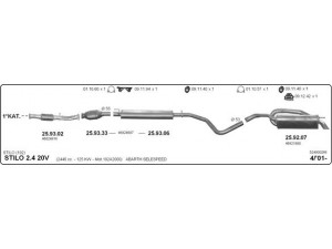 IMASAF 524000266 išmetimo sistema 
 Išmetimo sistema -> Išmetimo sistema, visa