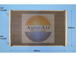 AUTO AIR GLOUCESTER SSP022417 kondensatorius, oro kondicionierius