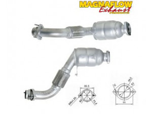 MAGNAFLOW 75810D katalizatoriaus keitiklis 
 Išmetimo sistema -> Katalizatoriaus keitiklis
855173