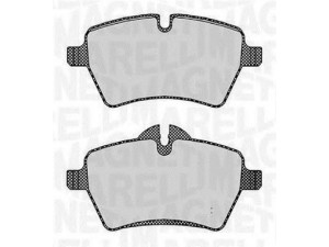 MAGNETI MARELLI 363916060619 stabdžių trinkelių rinkinys, diskinis stabdys 
 Techninės priežiūros dalys -> Papildomas remontas
34116770251, 34116778320, 34119804735