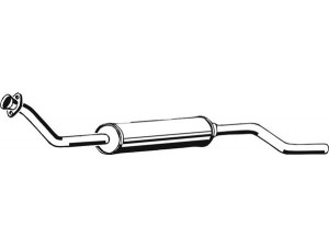 ASMET 02.013 priekinis duslintuvas 
 Išmetimo sistema -> Duslintuvas
6014900519