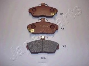 JAPANPARTS PA-430AF stabdžių trinkelių rinkinys, diskinis stabdys 
 Techninės priežiūros dalys -> Papildomas remontas
GBP90314AF