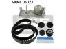 SKF VKMC 06023 vandens siurblio ir paskirstymo diržo komplektas 
 Aušinimo sistema -> Vandens siurblys/tarpiklis -> Vandens siurblys
415 990 45 01, 13070-00QAA, 21010-00Q0D