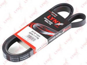 LYNXauto 6PK1778 V formos rumbuoti diržai
11 28 8 507 416, 11 28 8 512 233