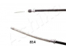 ASHIKA 131-08-814 trosas, stovėjimo stabdys 
 Stabdžių sistema -> Valdymo svirtys/trosai
54640-A70A00