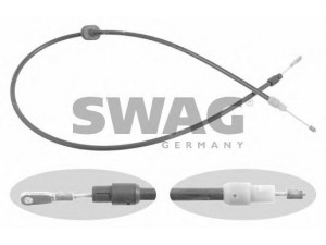 SWAG 10 92 6469 trosas, stovėjimo stabdys 
 Stabdžių sistema -> Valdymo svirtys/trosai
163 420 03 85