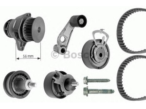 BOSCH 1 987 946 417 vandens siurblio ir paskirstymo diržo komplektas 
 Aušinimo sistema -> Vandens siurblys/tarpiklis -> Vandens siurblys