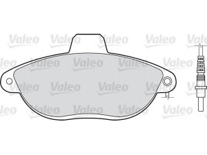 VALEO 598073 stabdžių trinkelių rinkinys, diskinis stabdys 
 Techninės priežiūros dalys -> Papildomas remontas
4251-26, 4251-50, 425126, 425150
