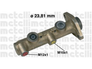 METELLI 05-0089 pagrindinis cilindras, stabdžiai 
 Stabdžių sistema -> Pagrindinis stabdžių cilindras
CAC 1229, GMC 414