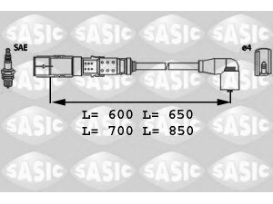 SASIC 9286041 uždegimo laido komplektas