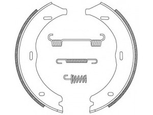 OPEN PARTS BSA2216.00 stabdžių trinkelių komplektas 
 Techninės priežiūros dalys -> Papildomas remontas
6394200220, A6394200220