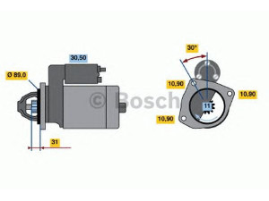 BOSCH 0 986 013 720 starteris 
 Elektros įranga -> Starterio sistema -> Starteris
51 26201 7085, 51 26201 7118, 51 26201 7152