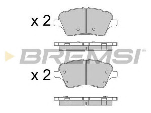 BREMSI BP3545 stabdžių trinkelių rinkinys, diskinis stabdys
1751951, 1765066, 1775672, 1785193