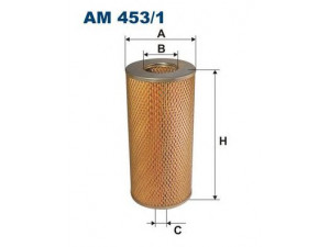 FILTRON AM453/1 oro filtras 
 Techninės priežiūros dalys -> Techninės priežiūros intervalai
270, 1780131040, 1780154040, 1780164030