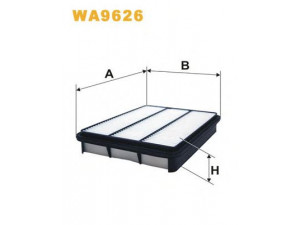 WIX FILTERS WA9626 oro filtras 
 Techninės priežiūros dalys -> Techninės priežiūros intervalai
1780107010, 1780150040