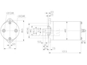 MAHLE ORIGINAL MM 148 elektrovariklis