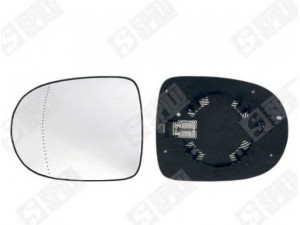 SPILU 12576 veidrodėlio stiklas, išorinis veidrodėlis 
 Kėbulas -> Keleivių kabina -> Veidrodėlis
7701069553, 7701069554