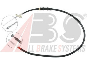 A.B.S. K15408 trosas, stovėjimo stabdys 
 Stabdžių sistema -> Valdymo svirtys/trosai
522424, 522630, 522644, 91147780