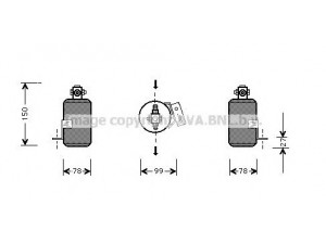 AVA QUALITY COOLING JED015 džiovintuvas, oro kondicionierius 
 Oro kondicionavimas -> Džiovintuvas
55035722