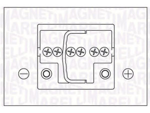 MAGNETI MARELLI 067300630005 starterio akumuliatorius; starterio akumuliatorius