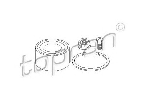 TOPRAN 111 888 rato guolio komplektas 
 Ašies montavimas/vairavimo mechanizmas/ratai -> Rato stebulė/montavimas -> Rato guolis
701 598 625B