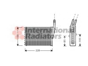 VAN WEZEL 43006249 šilumokaitis, salono šildymas 
 Šildymas / vėdinimas -> Šilumokaitis
6025370414, 6025371298