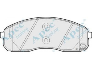 APEC braking PAD1530 stabdžių trinkelių rinkinys, diskinis stabdys 
 Techninės priežiūros dalys -> Papildomas remontas
3323ZK58A, 3323ZK58A, 3323ZK58A