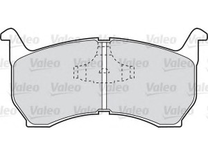 VALEO 540440 stabdžių trinkelių rinkinys, diskinis stabdys 
 Techninės priežiūros dalys -> Papildomas remontas
G030-49-280, G03049280, G113-49-280A