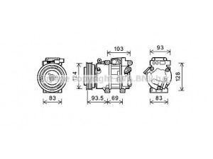 AVA QUALITY COOLING HYK238 kompresorius, oro kondicionierius 
 Oro kondicionavimas -> Kompresorius/dalys
977012H000, 977012H001, 977012H002