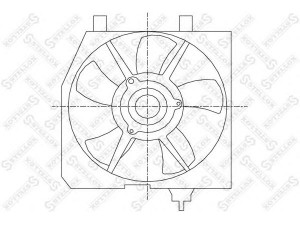 STELLOX 29-99449-SX ventiliatorius, radiatoriaus 
 Aušinimo sistema -> Radiatoriaus ventiliatorius
B6BF-15-210A, B6DN-15-150, B6DN15210