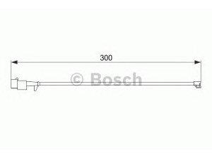BOSCH 1 987 474 576 įspėjimo kontaktas, stabdžių trinkelių susidėvėjimas 
 Stabdžių sistema -> Susidėvėjimo indikatorius, stabdžių trinkelės
2991854, 42548209