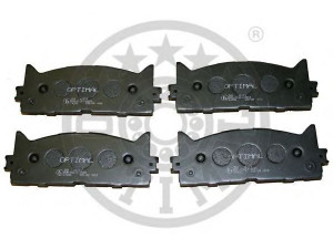 OPTIMAL 12314 stabdžių trinkelių rinkinys, diskinis stabdys 
 Techninės priežiūros dalys -> Papildomas remontas
04465-06070, 04465-33440, 04465-33450