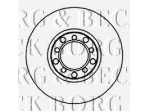 BORG & BECK BBD4828 stabdžių diskas 
 Dviratė transporto priemonės -> Stabdžių sistema -> Stabdžių diskai / priedai
1264200005, 1264200172, 1264210012