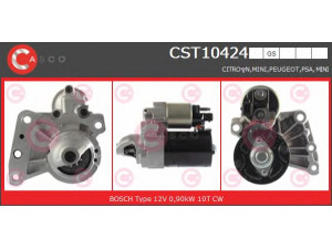 CASCO CST10424GS starteris 
 Elektros įranga -> Starterio sistema -> Starteris
12417540897, 12417552105, 12417552697