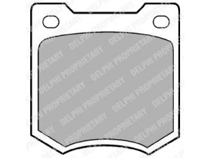 DELPHI LP23 stabdžių trinkelių rinkinys, diskinis stabdys 
 Techninės priežiūros dalys -> Papildomas remontas
1540859, GBP109, GBP211, GBP246