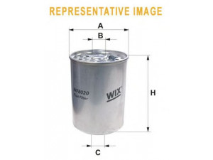 WIX FILTERS WF8020 kuro filtras 
 Techninės priežiūros dalys -> Papildomas remontas
D103, 7984781, 594734, 9401906148