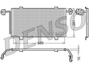 DENSO DCN23023 kondensatorius, oro kondicionierius 
 Oro kondicionavimas -> Kondensatorius
4500909, 7701044407, 9161209, 4500909