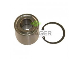 KAGER 83-1358 rato guolio komplektas 
 Ašies montavimas/vairavimo mechanizmas/ratai -> Rato stebulė/montavimas -> Rato guolis
3748-94, 424945, 424946, 424965