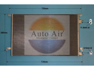 AUTO AIR GLOUCESTER 16-1241 kondensatorius, oro kondicionierius 
 Oro kondicionavimas -> Kondensatorius
71740472, 13114943, 1850077, 1850095
