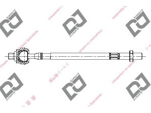 DJ PARTS DR1113 vidinė skersinė vairo trauklė 
 Vairavimas -> Vairo mechanizmo sujungimai
77 01 472 735, 7701472735