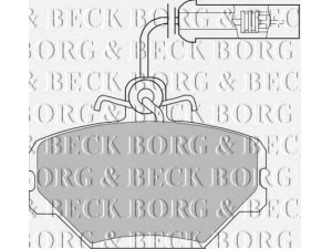 BORG & BECK BBP1086 stabdžių trinkelių rinkinys, diskinis stabdys 
 Techninės priežiūros dalys -> Papildomas remontas
0000000792489, 0000000792588, 0000000793120