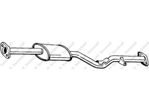 BOSAL 280-121 vidurinis duslintuvas 
 Išmetimo sistema -> Duslintuvas
MR 431800, XR 431800