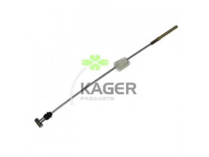 KAGER 19-1283 trosas, stovėjimo stabdys 
 Stabdžių sistema -> Valdymo svirtys/trosai
1004542, 1079068, 1E00-44-150