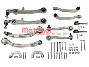 METZGER 59000448 pakabos komplektas 
 Ašies montavimas/vairavimo mechanizmas/ratai -> Valdymo svirtis/pasukamosios svirties sujungimas -> Vairo trauklės (valdymo svirtis, išilginis balansyras, diago