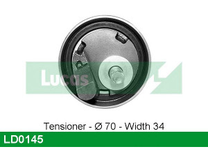 LUCAS ENGINE DRIVE LD0145 įtempiklio skriemulys, paskirstymo diržas
13069-AA060, 13069-AA061, 13069-AA062